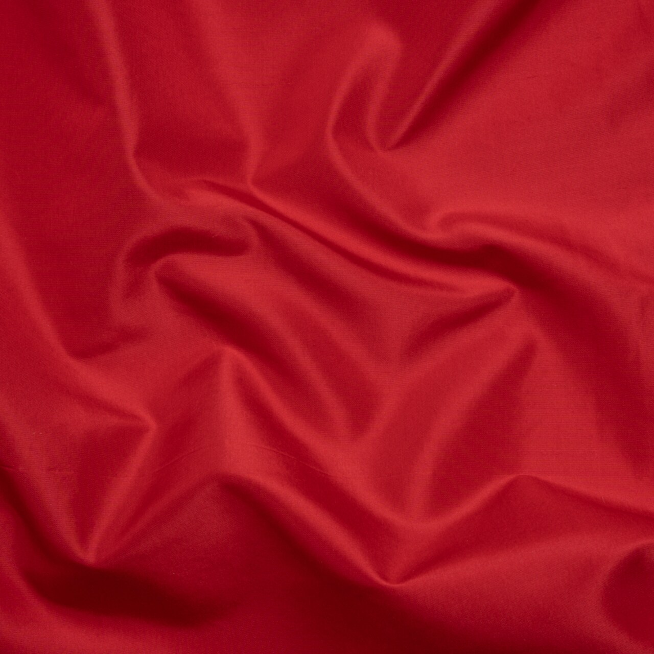 1 Yard Premium Silk Taffeta Fabric in Haute Red Solid Silk 54 Inch Wide